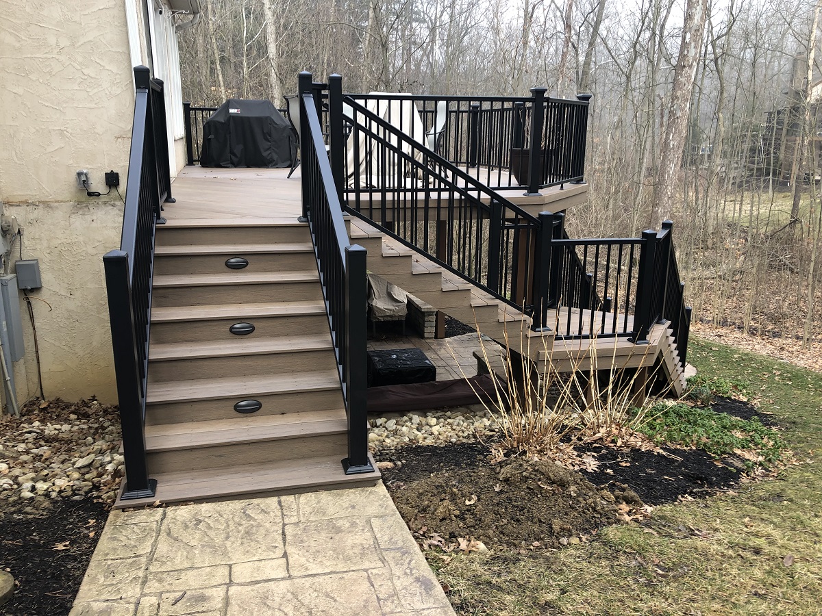 Redecking as an option to upgrading an elevated deck.